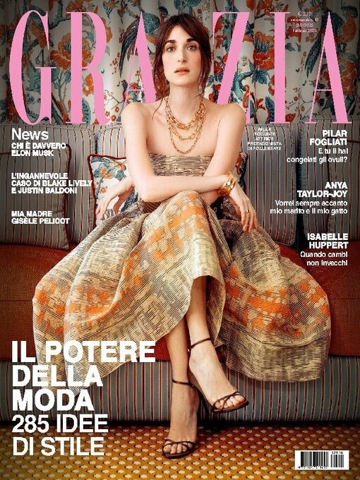 Détails du titre pour Grazia Italia par Mondadori Media S.p.A., S.L.L. - Disponible